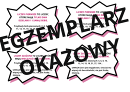 Liczby pierwsze i liczby złożone - notatka