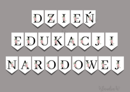 Dzień Edukacji Narodowej - girlanda 1