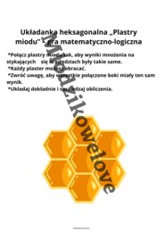 Misja mnożenie-część 3 gry dywanowe dla klasy