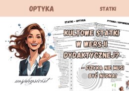 POWTÓRZENIE: OPTYKA – klasa 8 – lekcja powtórzeniowa – GRA dydaktyczna. STATKI. MOC powtórki.