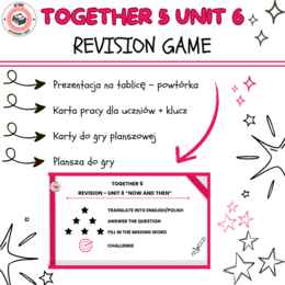 Together 5 Unit 6 Revision Game