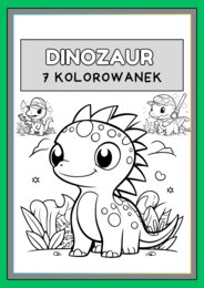 Dinozaur kolorowanki