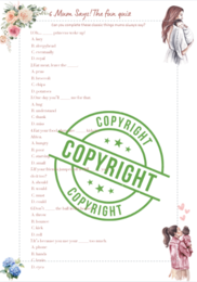 🌸 Mother’s Day Fun Pack – Materiały do angielskiego (A1–B1) 🌸