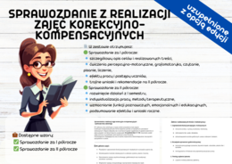 Sprawozdanie z realizacji zajęć korekcyjno–kompensacyjnych