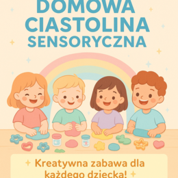 Przepis na domową ciastolinę. Ciastolina sensoryczna