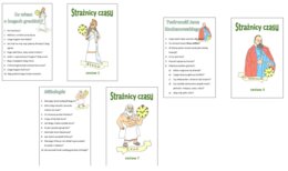 Strażnicy czasu - mini karty do kreatywnych powtórek z j. polskiego