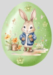 DWUSTRONNE DEKORACJE OKIENNE - Wielkanoc