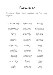 Trening funkcji poznawczych. Pamięć, koncentracja uwagi, logiczne myślenie, kreatywność Część 2.