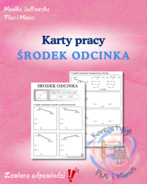 Środek odcinka karta pracy