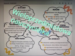 MAPY MYŚLI - GEOGRAFIA - KLASA 7- 55 TEMATÓW - 110 STRON