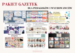 PAKIET GAZETEK NA CAŁY ROK SZKOLNY DLA PEDAGOGÓW I WYCHOWAWCÓW - 10 ZESTAWÓW