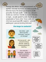 Kolorowe parasolki z papieru