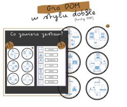 Gra w stylu dobble: dom