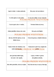 Przysłowia w kodach QR zamknięte