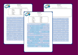 EPIKA - LIRYKA - DRAMAT - wykreślanka - karta pracy - powtórka - egzamin - RODZAJE LITERACKIE - zestaw