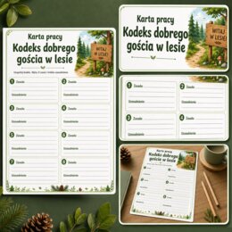Kodeks dobrego gościa w lesie