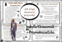 Sketchnotka/notatka/streszczenie/wklejka/ściąga dla ucznia i przypomnienie dla nauczyciela/edukacja domowa. Temat „Jak mogę poznawać przyrodę?” w pdf. Przyroda 4 dział „Badam i poznaję przyrodę”. Wykonana na podstawie podręcznika z wydawnictwa WSiP.