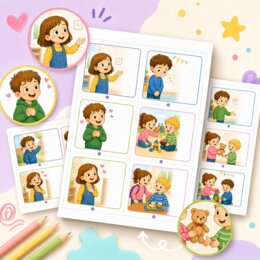 Mówię miło – obrazkowe karty wypowiedzi