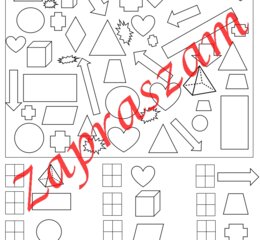 Znajdź i policz przedmioty. / figury