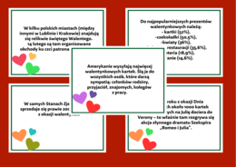 WALENTYNKI – gazetka – biblioteka – świetlica - 15 stron – wersja 1