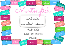 Rozsypanki wyrazowe Scrambled Sentences: to be/have got/can