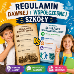 Regulamin dawnej i współczesnej szkoły