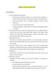 "Od liścia do śnieżynki"- projekt przyrodniczy dla przedszkoli i klas 1-3