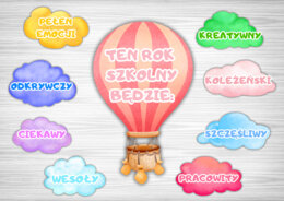 ☘️ ROZPOCZĘCIE ROKU SZKOLNEGO☘️ DEKORACJA DO SALI PRZEDSZKOLNEJ