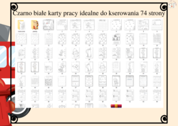 Dzień strażaka - 2 wersje kolor i czarno biała