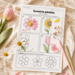 Symetria płatków