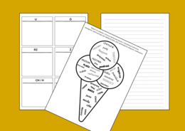 WAKACJE - lato - ortograficzna CHMURA wyrazowa – ortografia – karta pracy – ćwiczenia redakcyjne