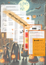 Karty Pracy_Halloween B1/B2 Gotowa lekcja