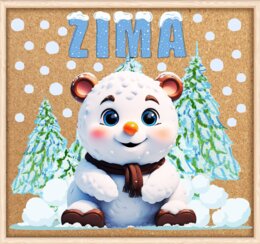 ❄️❄️ MEGA ZESTAW ZIMOWY - 10 DEKORACJI ❄️❄️