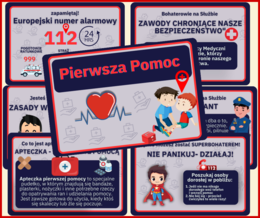 PIERWSZA POMOC gazetka + prezentacja