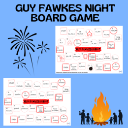 GUY FAWKES NIGHT BOARD GAME