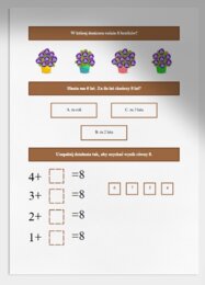 Liczby 1-10. Karta pracy. Sprawdzian. Ćwiczenia.