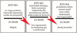 Kto ma? Szatan z siódmej klasy – quiz karciany