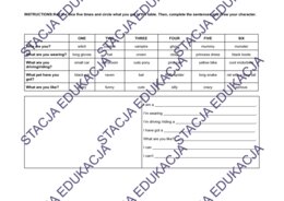 Halloween Challenge – karta pracy do nauki angielskiego