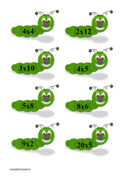 Matematyczne robaczki – gra matematyczna