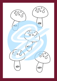 Jesienna logopedia – ćwiczenia logopedyczne z logotomami dla szeregu szumiącego (sz, ż, cz, dż)