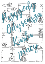 "PRZYGODY ODYSEUSZA": Etapy tułaczki bohatera *Rysunkowa karta pracy*