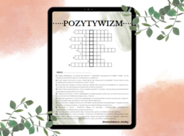Krzyżówka - pozytywizm