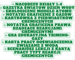 Zestaw chemia klasa 7 - pomoce dydaktyczne