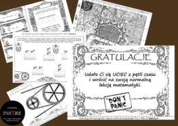 Potęgi klasa 7-8. Matematyczny Escape Room. Odkrywanie praw działań na potęgach.