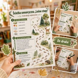Ścieżka sensoryczna "Leśne stopy"