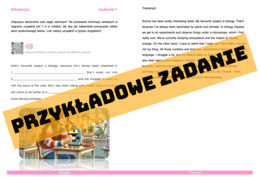 Egzamin Ósmoklasisty: Edukacja - rozumienie ze słuchu zadania otwarte z lukami