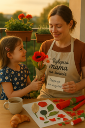 Kwiaty z bibuły "Wiosenna Łąka"