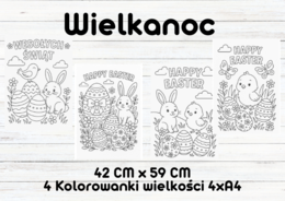Wielkanocne Kolorowanki XXL!