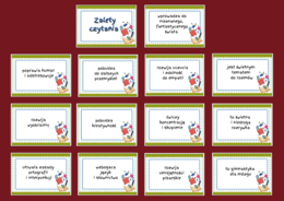 ZALETY CZYTANIA KSIĄŻEK – gazetka – biblioteka – świetlica – język polski – 14 stron – wersja 6