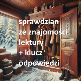 Opowieści z Narnii - sprawdzian ze znajomości lektury, test + klucz odpowiedzi
